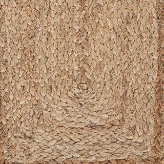 Tri-toned Bleach Organic Jute Table Top Set, 1'1" X 1'7"