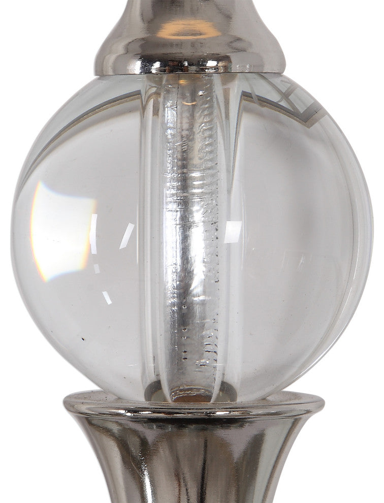 Uttermost - 29674-1 - One Light Buffet Lamp - Elody - Polished Nickel