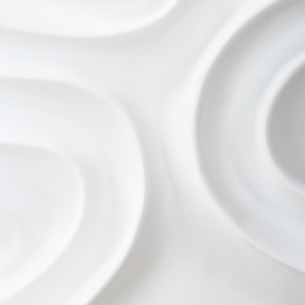 Uttermost - 04368 - Wall Decor, S/4 - Snowdrift - White