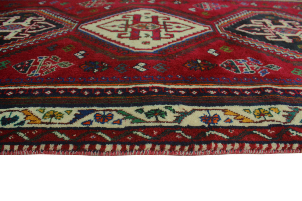 Fine Vintage Distressed Openface Red Runner