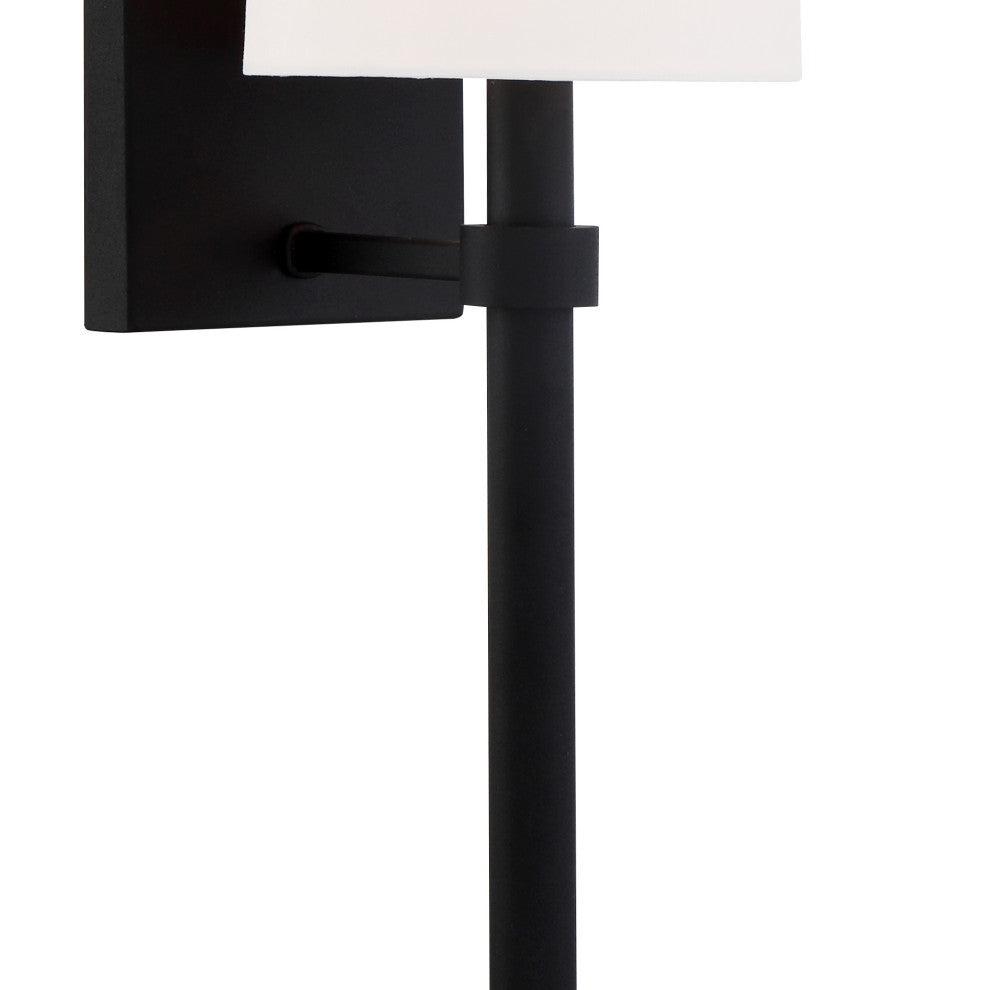 Bromley 1 Light Black Forged Wall Mount