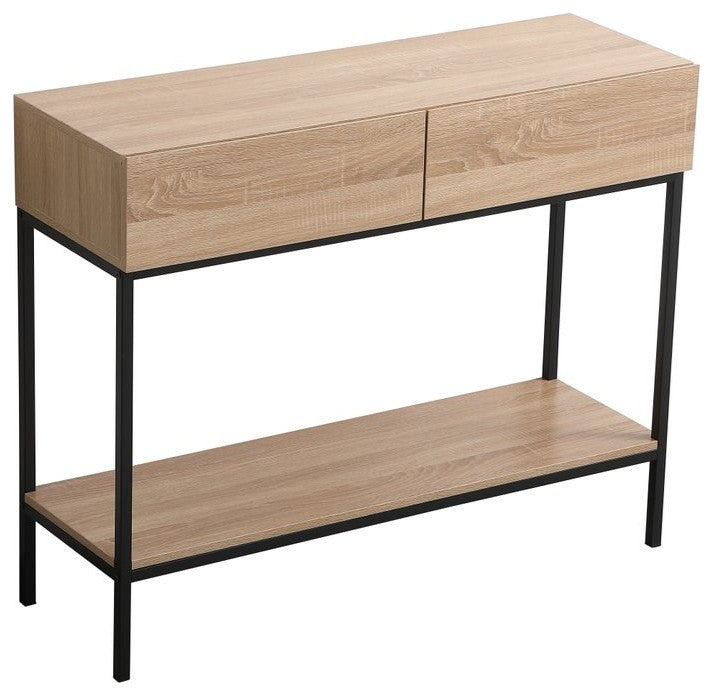 Elegant Decor AF110642MW 42 inch console table in mango wood