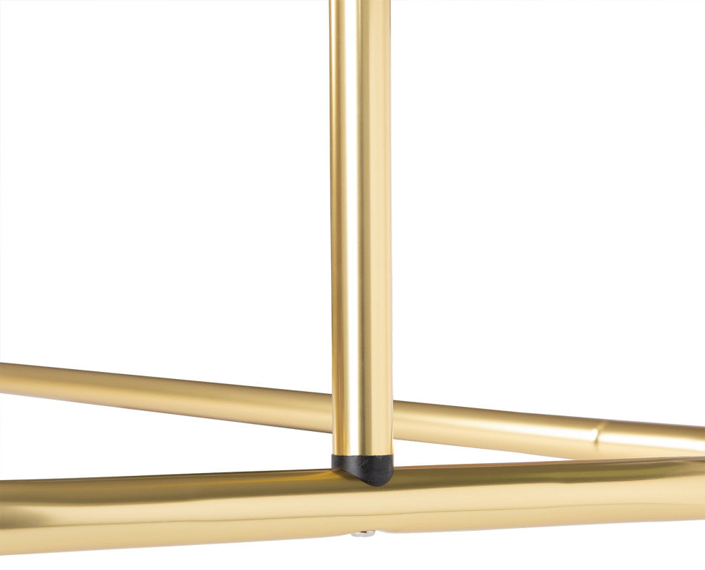 Utopia Alley Rustproof Aluminum Hoop Shower Rod With Ceiling Support for Clawfoo