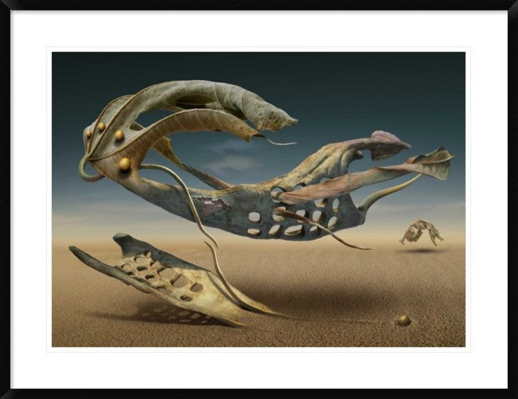 "K_214" Framed Digital Print by Radoslav Penchev, 38"x29"