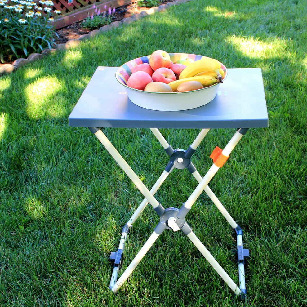 HopperStand Multi-Purpose Utility Table and Universal Bag Holder