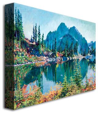 'Reflections on Gem Lake' Canvas Art by David Lloyd Glover