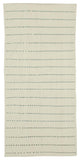 Rug N Carpet - Handmade Oriental 4' 2'' x 8' 9'' Rustic Kilim Rug
