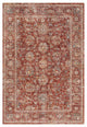 Hampton Persian Area Rug, Rust, 7'10" Round