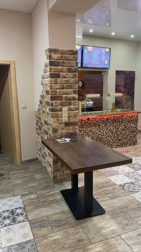Faux Brick 3D Wall Panels, Light Brown, Sample 10x10"
