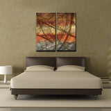 Abstract 2-Piece Canvas Wall Art
