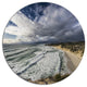 Stunning South Africa Sea Coast, Seashore Large Disc Metal Artwork, 11"