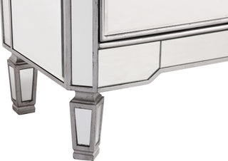 Chamberlan Clear Mirror 5 Drawer Cabinet