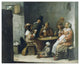 "Card Players" Digital Paper Print by Josse van Craesbeeck, 26"x22"