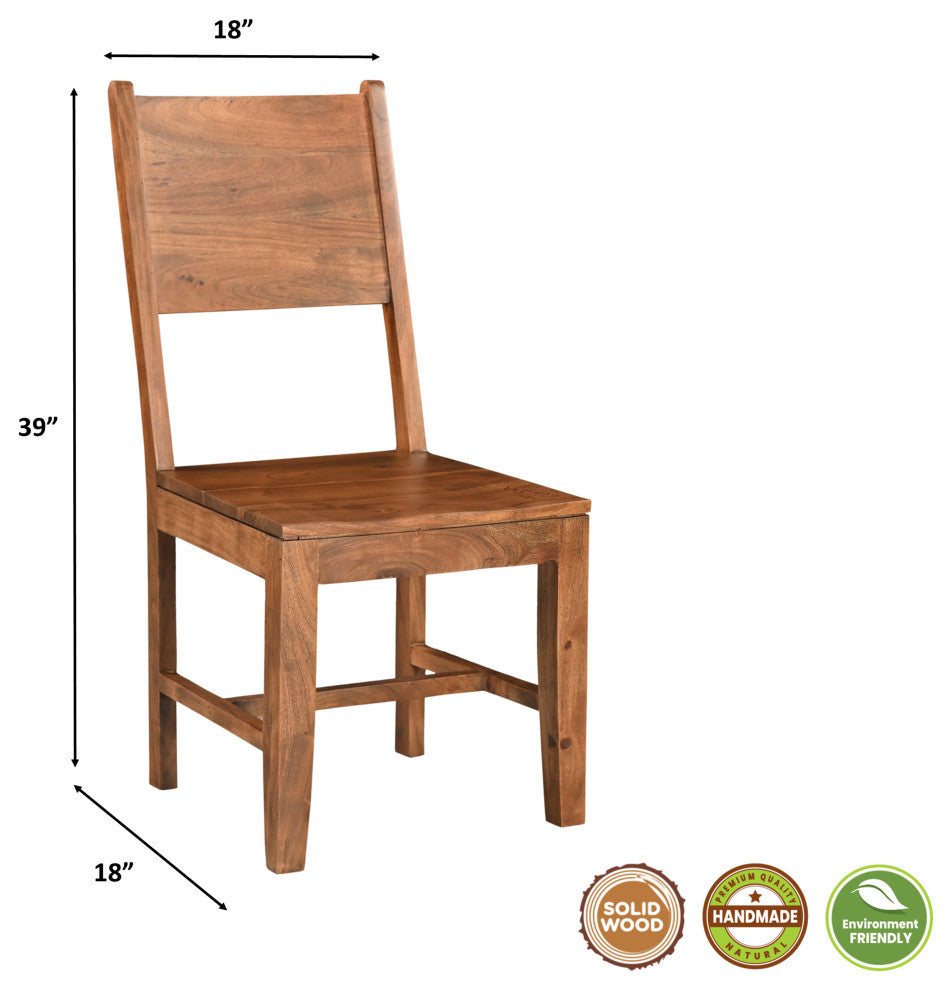 Emma 9-piece Solid Wood Dining Set