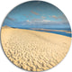 Dune Of Pyla, Landscape Photography Round Wall Art, 38"