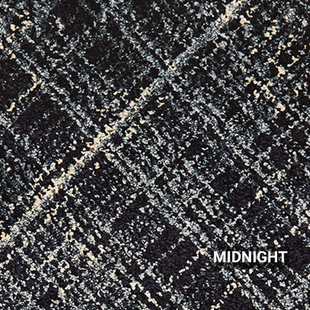 Lake Havasu Contemporary Area Rug, Lake Havasu, Midnight, 10'x10'