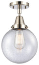 INNOVATIONS LIGHTING 447-1C-PN-G204-8 Beacon Flush Mount