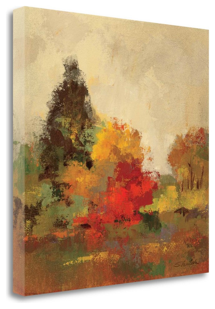 "Fall Forest I" By Silvia Vassileva, Giclee Print on Gallery Wrap Canvas