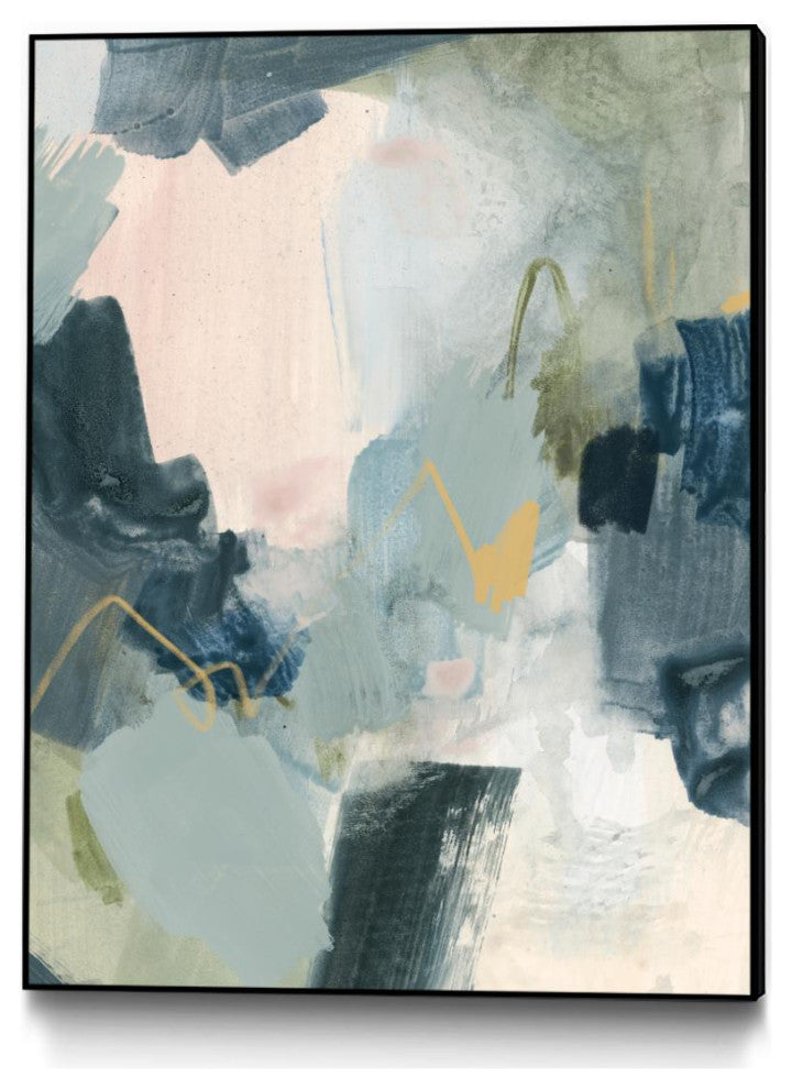 "Lago II" Framed Canvas by Giant Art 24"x32"