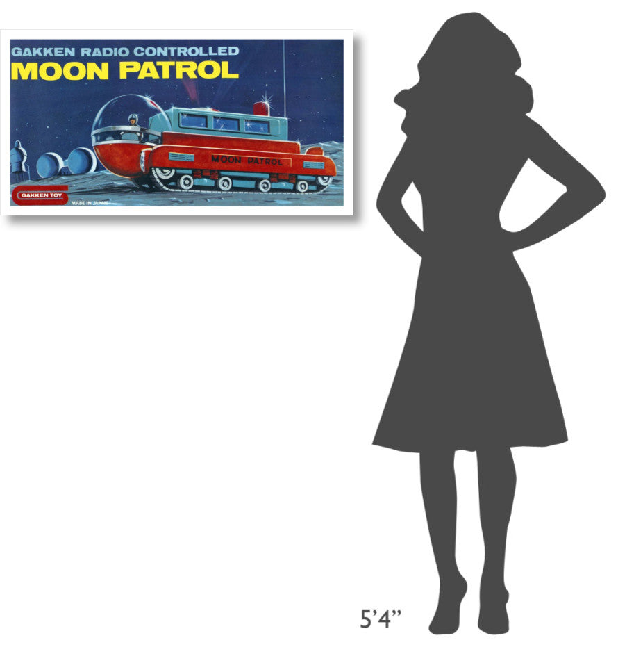 "Moon Patrol" Digital Paper Print by Retrotrans, 38"x20"