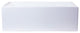ALFI brand AB3018SB-W 30" White Smooth Solid Thick Wall Fireclay Farm Sink