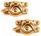 2 Traditional Window Sash Lock Bright Solid Brass |