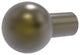 1" Cabinet Knob, Antique Brass
