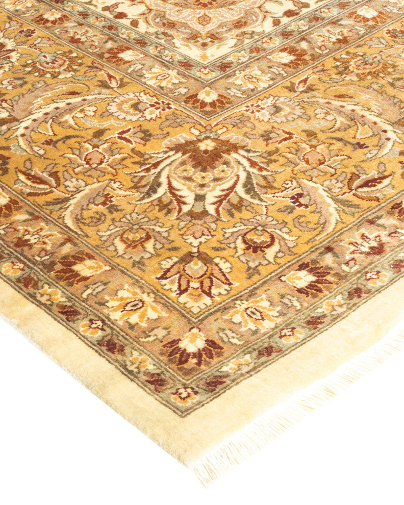Naik One-of-a-Kind Hand-Knotted Area Rug Ivory, 8'3"x9'10"