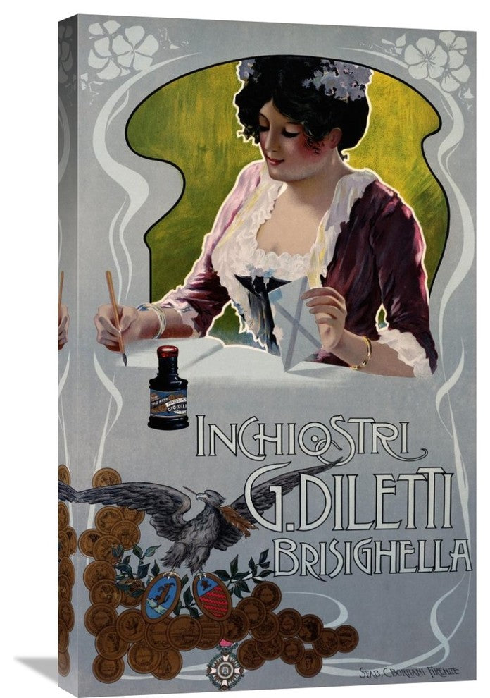 Inchiostri G Diletti, 18"X30"