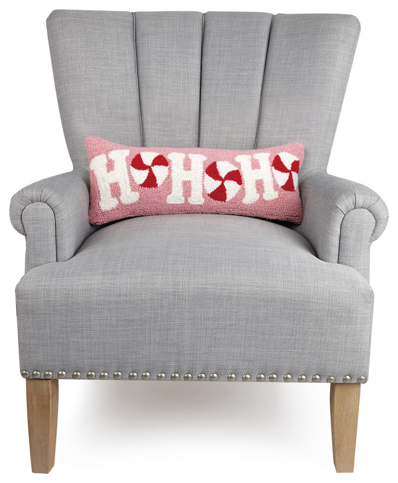 Candycane Hohoho Hook Pillow