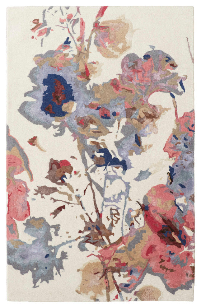 Cerelia R8865 Transitional/Casual Rug, Blue/Multi, 3'6"x5'6"