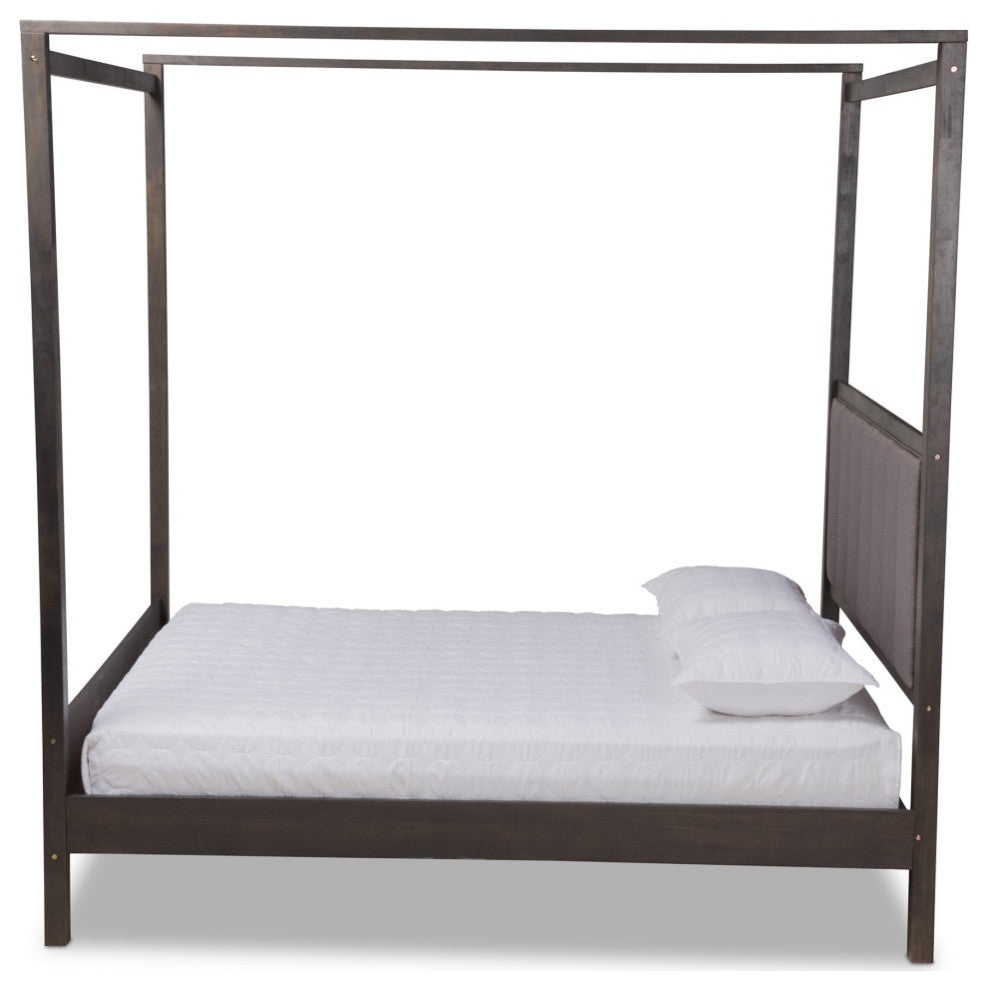 Aftin Modern Farmhouse Canopy Bed