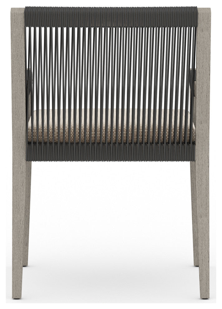 Sherwood Dining Armchair-Grey/Faye Sand