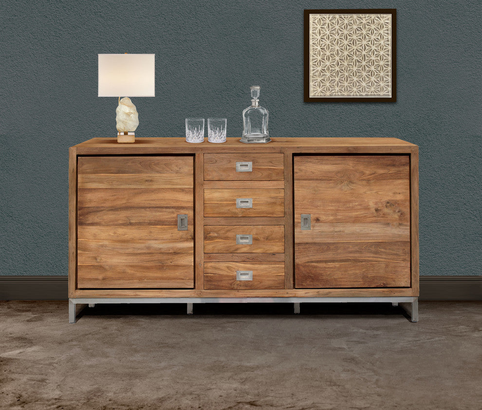 Recycled Teak Wood Stella Sideboard