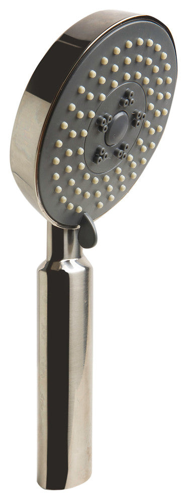 ALFI brand AB2703-BN Brushed Nickel Round Hand Held Pull-Out Shower Head