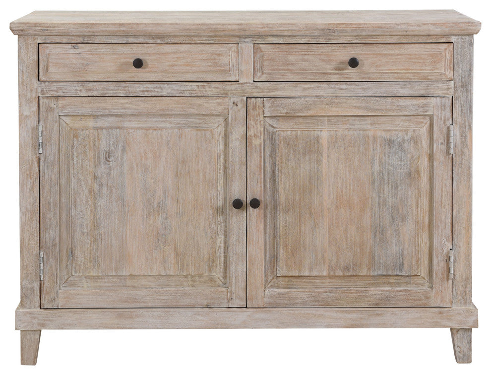 Stella 49" Wide 2-Door Sideboard, Light Gray