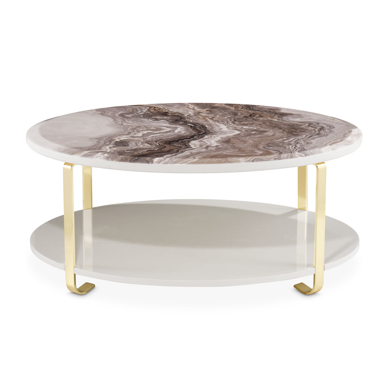 Ariana Cocktail Table, Gold