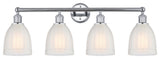 Innovations 616-4W-PC-G441 4 Light 32.75" Bath Vanity Light, Polished Chrome