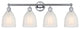 Innovations 616-4W-PC-G441 4 Light 32.75" Bath Vanity Light, Polished Chrome
