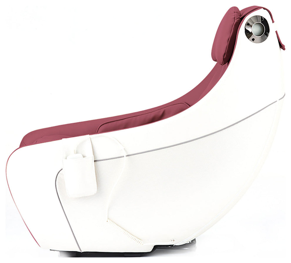 CirC - Premium SL Track Heated Massage Chair | Compression + Robotic Massage, Wine