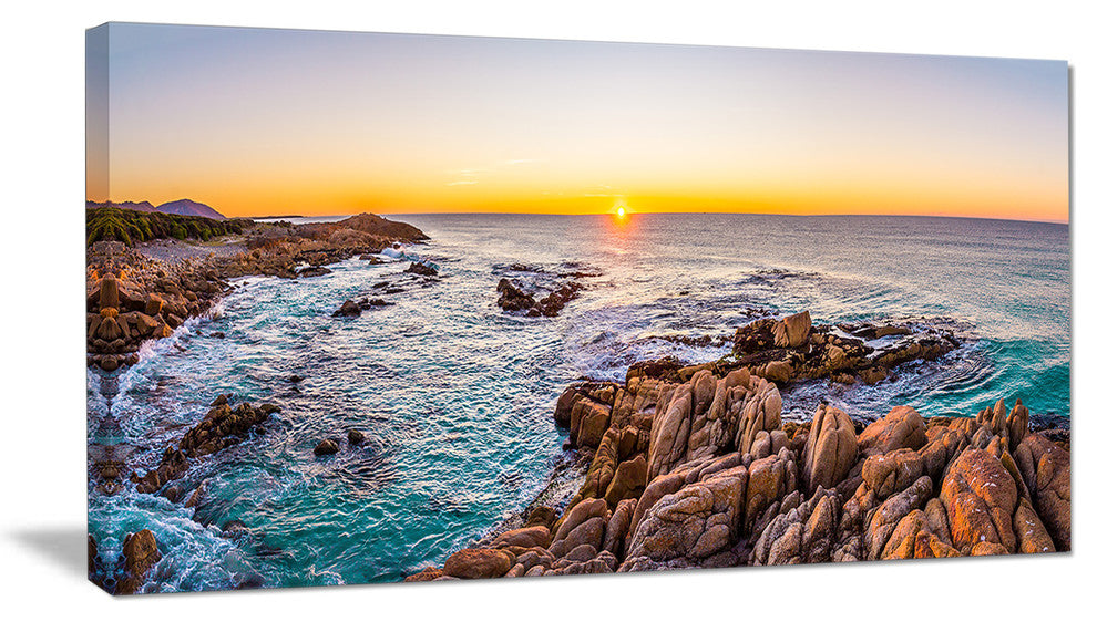 "Sunrise at Freycinet NP Beach" Canvas Print, 1 Panel
