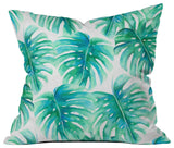 Jacqueline Maldonado Paradise Palms Throw Pillow, 16"x16"