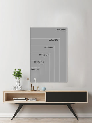 "Dynamic Unbalance" Painting Print on Wrapped Canvas, 20x30