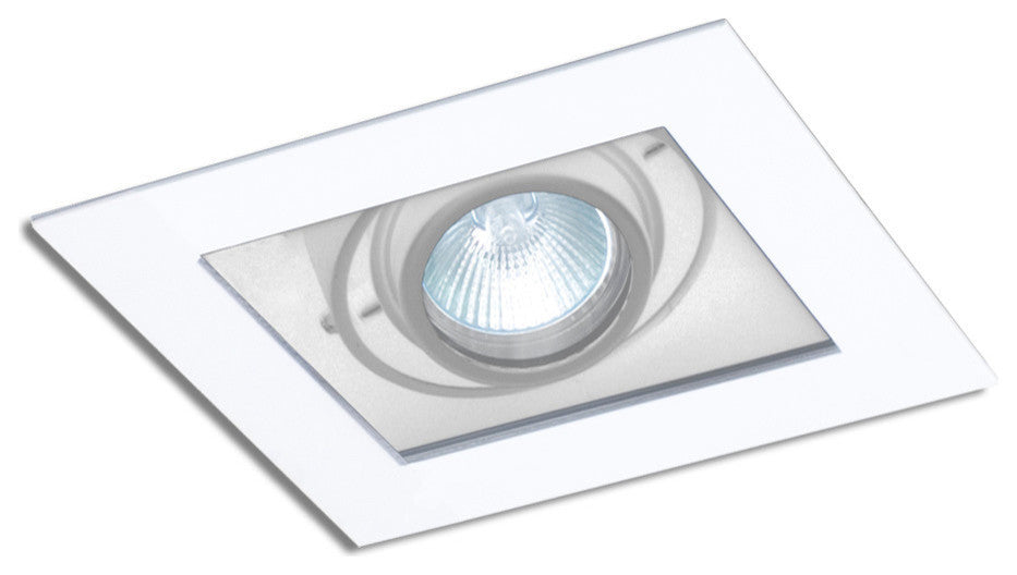 Light Linear Remodel, White Trim, White Gimbal, White