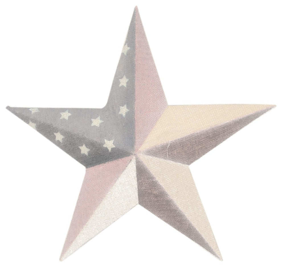 Burlap Americana Star, 18"