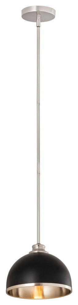 Zlite 6014-18MB 1-Light Chandelier, Matte Black