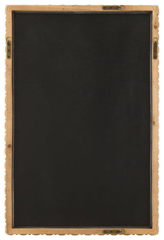 Galey Alix x Livabliss Karling Blair GAKB-1000 Accent Mirror, Antiqued Brown, 37"h X 24"w X 2"d