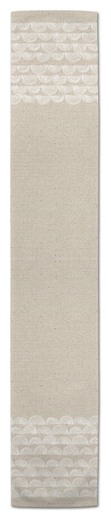 Half Moon Border 16x72 Cotton Twill Runner
