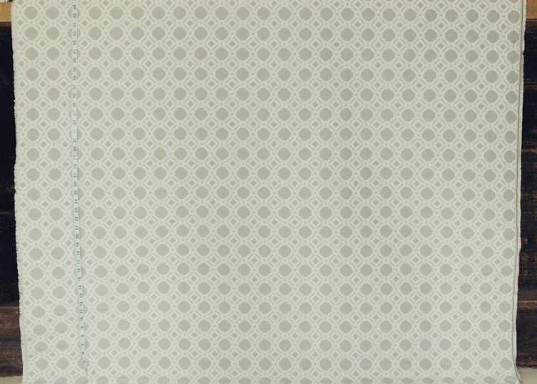 Asian grey Lattice Fabric Reversible Geometric Woven Upholstery material, Standard Cut