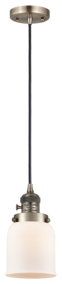 INNOVATIONS 201CSW-AB-G51-LED 1-Light Mini Pendant Antique Brass